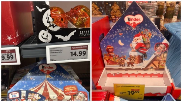 Why is the price of the Kinder Advent calendar in Latvia almost twice as high as in Germany?