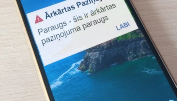 On November 26, Latvia will test the alert system - sirens and mobile notifications
