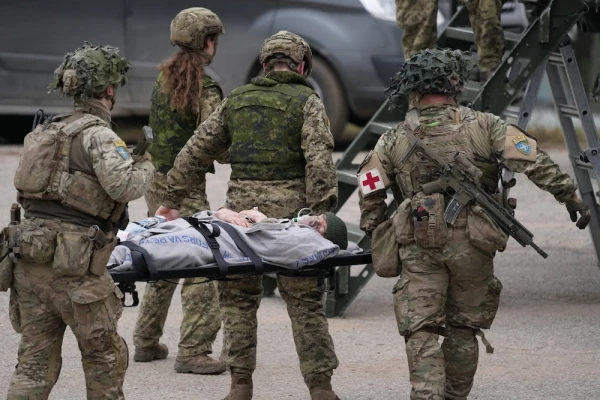 A serviceman of the National Armed Forces was injured during combat shooting exercises