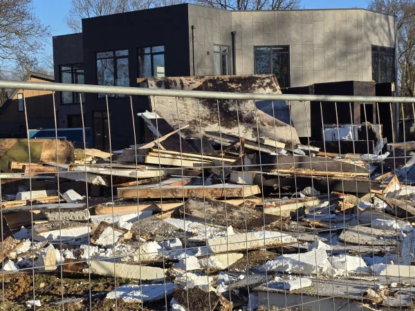 A Foam House? Latvians Shocked by the Demolition of a Building Erected Just a Few Years Ago