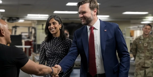 J.D. Vance on the brink of divorce from his wife after embracing Charlie Kirk's widow, media reports