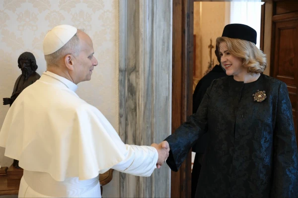 Did you ask for forgiveness? Pope Leo XIV received Evika Siliņa
