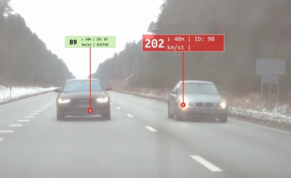 Over 200 km/h: a lone BMW from Riga raced to a €1500 fine