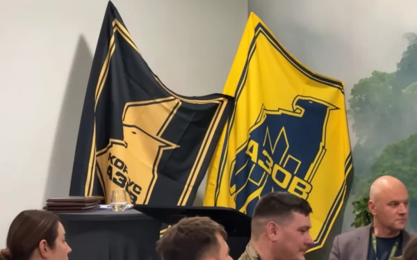 В ноябре LTV показало сюжет о семинаре в Риге с участием 1-го корпуса «Азов» и 12-й бригады специального назначения «Азов».