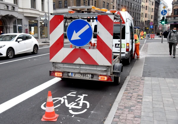 One thousand euros for 1 meter of bike path: Riga divides money for infrastructure