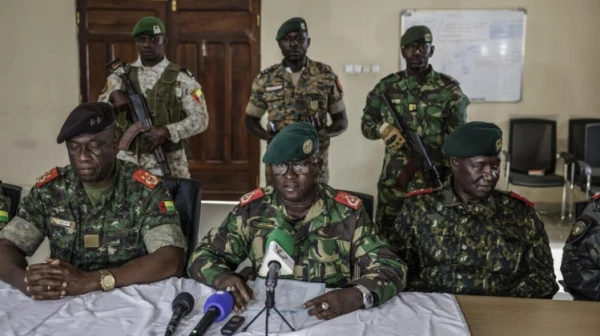 A military coup has taken place in Guinea-Bissau, president detained