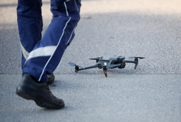 A Freezing Person Found in Riga at Night with the Help of a Drone