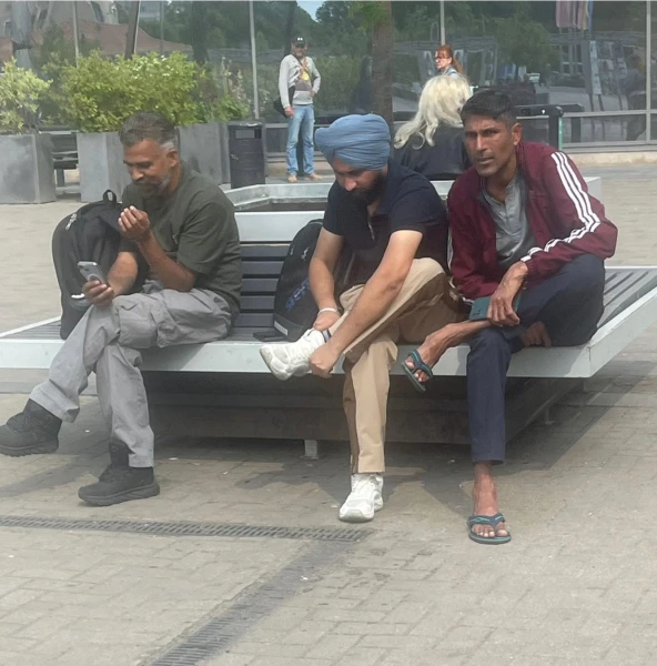 Такой снимок с Центрального вокзала распространил недавно депутат Сейма Армандс Краузе.