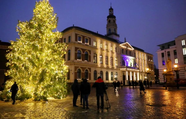 The Main Christmas Tree Will Be Lit in Riga