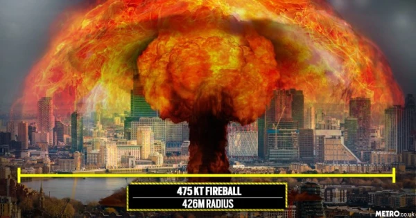 Британские ученые создали математическую модель огненного шара над Лондон-Сити.