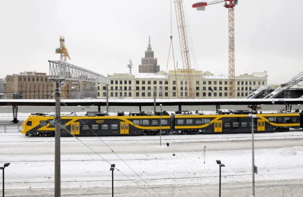 Trains are delayed on several lines due to weather