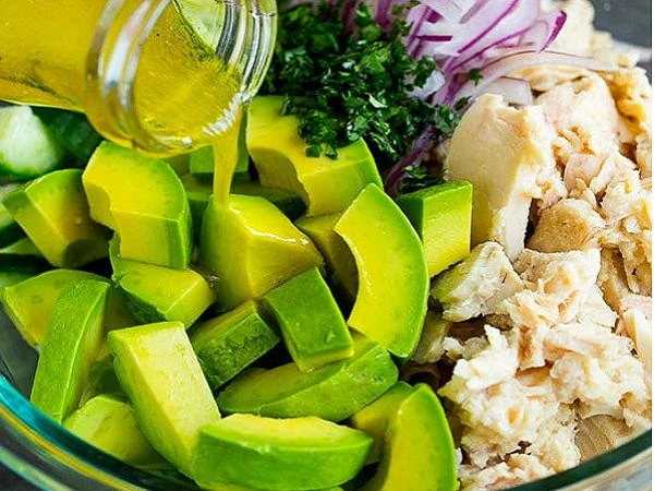 Olivier, “Shuba” and “Mimosa” without Eggs: Lean Versions of Favorite Salads