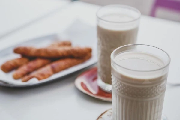 What do Spaniards make horchata from?