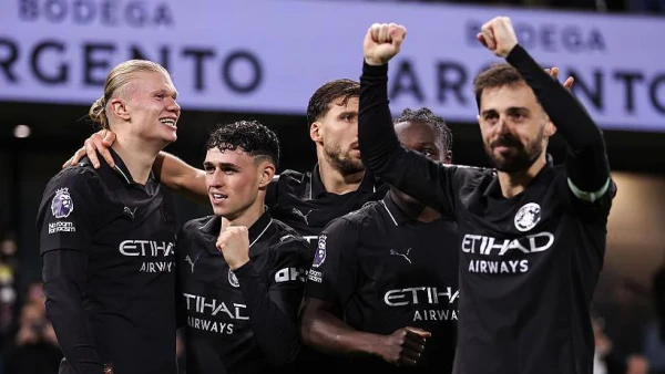 English Championship. Manchester City narrowly avoided embarrassment in a thriller with nine goals away at Fulham