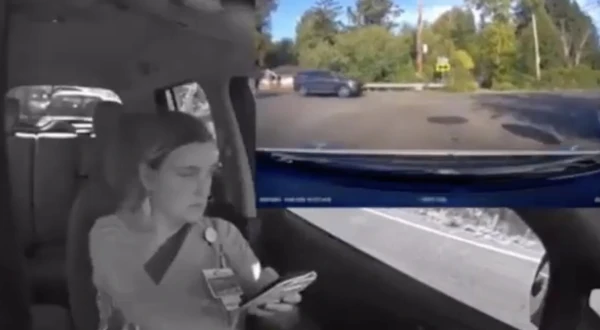 A Complete Blind Spot: The Video Clearly Showed What a Driver Sees with a Phone in Hand
