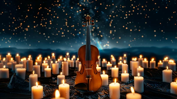 Christmas Songs Performed by the Candlelight String Quartet at the Dzintari Concert Hall