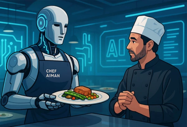 In Dubai, a restaurant with an AI chef serves 'dinosaur tartare'