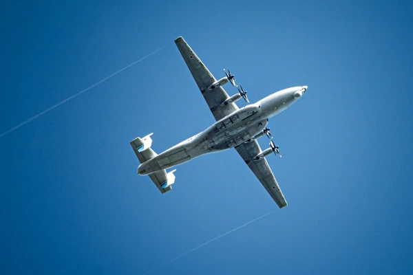 A military transport aircraft An-22 crashed in Russia