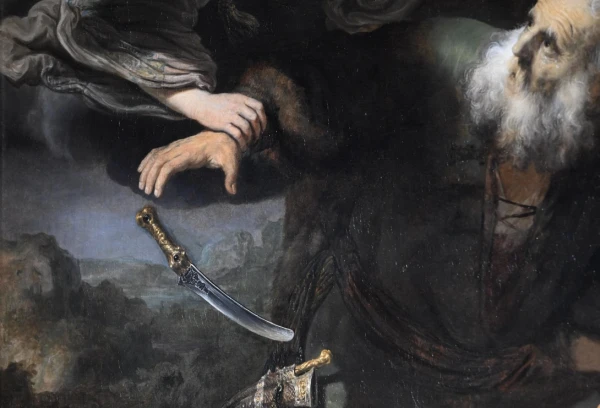 Библейская драма положена в сюжет картины.