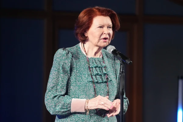 Vaira Vike-Freiberga is being bullied for placing her husband in a nursing home