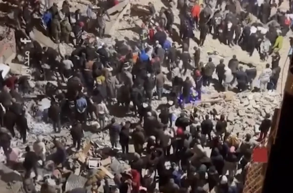 In Morocco, 22 people died when two buildings collapsed