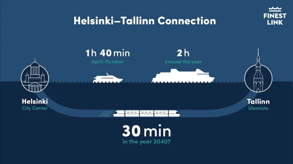 Helsinki Mayor Daniel Sazonov Demands Construction of Tunnel to Tallinn