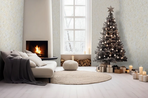 Winter Decor Without New Year Clichés: Candles, Throws, and Natural Materials