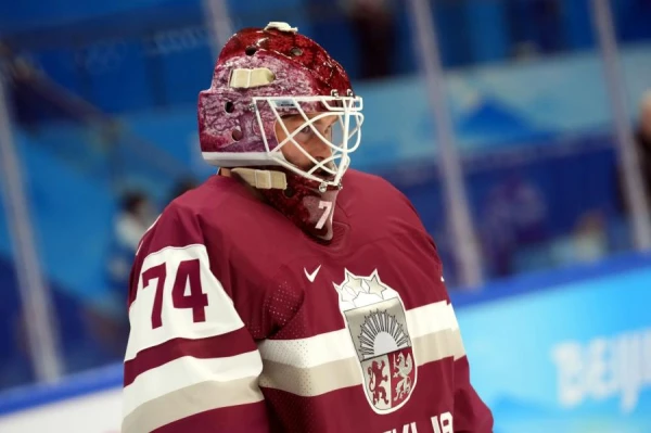 The Latvia national ice hockey team faces Slovakia in the second match of the friendly tournament
