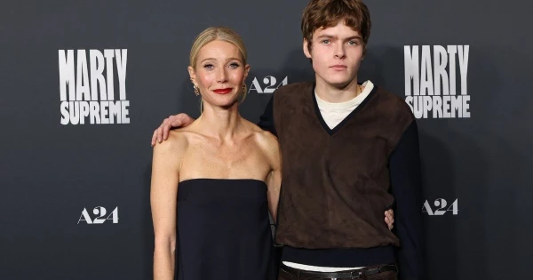 Gwyneth Paltrow's Son Makes His Red Carpet Debut with His Mother