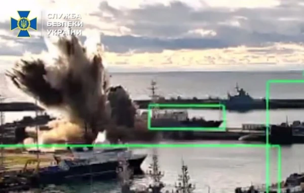 "Target Destroyed": Drones Attacked Russian Submarine in Novorossiysk Port - SBU