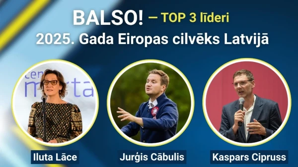 Three Candidates Named for the Title of 'European of the Year in Latvia': Who Are These People?