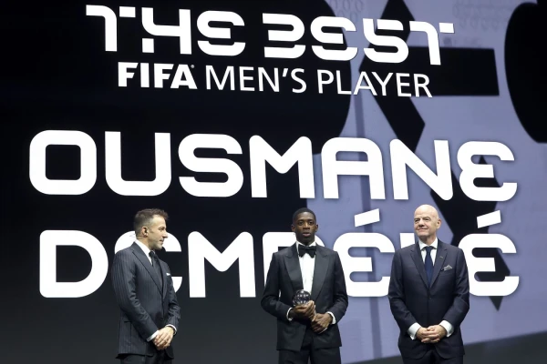 Ousmane Dembélé on the FIFA Best Player Award 2025: I hope to return here next year