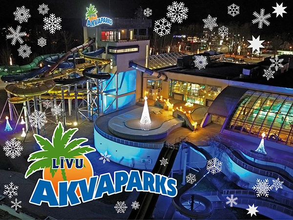 Celebrate Christmas and New Year at Līvu Akvaparks!