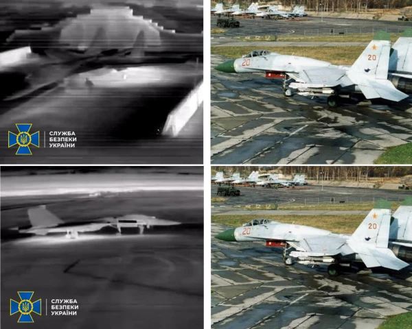 Ukraine Destroyed Russian Su-27 Fighters in Crimea Worth $70 Million