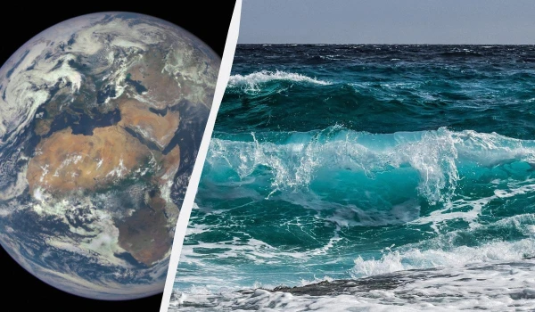 По словам ученых, большое количество воды было фактически "заперто" глубоко внутри мантии  планеты.