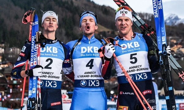 World Cup. Italian Tommaso Giacomel won the mass start in Annecy, Andrey Rastorguev from Latvia finished in 40th place