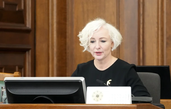 Самый высокооплачиваемый депутат Латвии - Дайга Миериня.