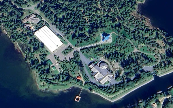 Резиденция В. Путина в новгородской области.