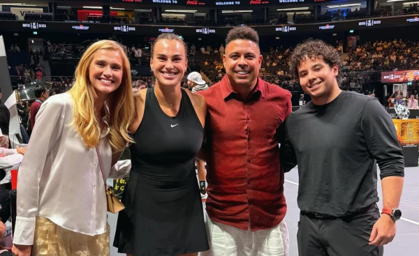 A Wonderful Evening in Dubai. Ronaldo Posted a Post Summarizing the 'Battle of the Sexes' Between Arina Sobolenko and Nick Kyrgios