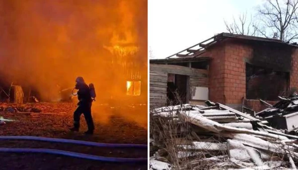 Chaotic Night Near Valmiera: Neighbors Jumped Out of Windows, Television Exploded, Drunken Residents Tried to Extinguish the Fire Themselves