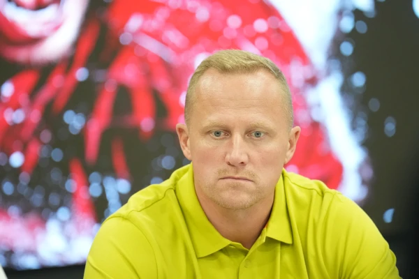 Artis Abols after the loss to Sweden: I expected more. Disappointment is in myself