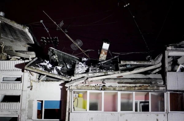 The building damaged by a gas explosion has been designated as emergency and its operation is prohibited