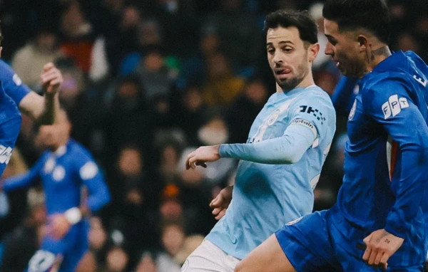 Manchester City missed victory against Chelsea in the 94th minute