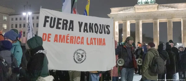 Protests Against the U.S. Operation in Venezuela Took Place in Germany