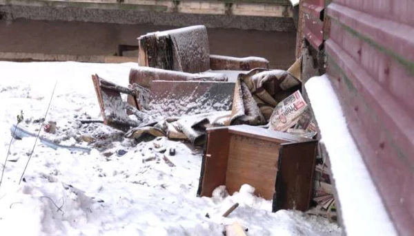 “I poured water, but I should have thrown a blanket”: a flat-screen TV caught fire in Saldus