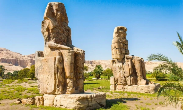 20-Year Restoration of the Colossi of Memnon in Luxor Completed