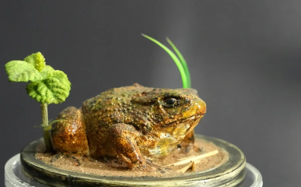 The Nature Museum has chosen the common toad as the animal of 2026