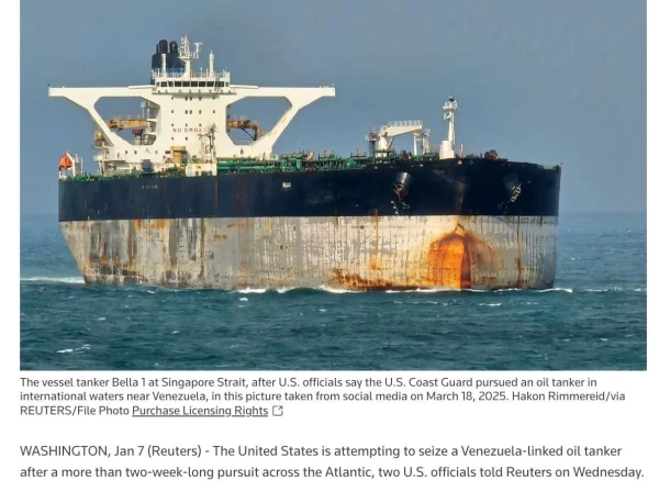 Moscow Cautiously Responded to the Detention of the Tanker Under the Russian Flag