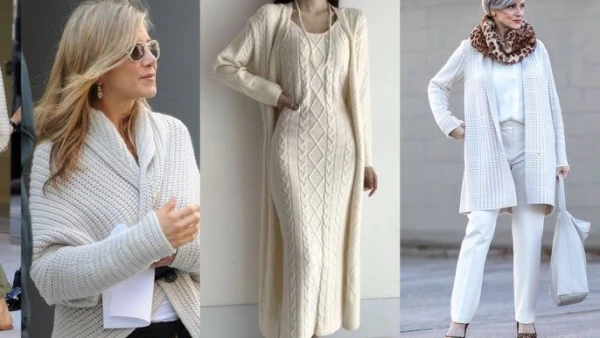 Warm, Stylish, and Cozy: How to Wear a 'Grandma' Cardigan in Winter and Look Modern
