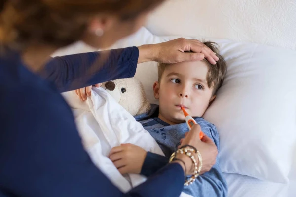 Pediatrician: It is normal for children under six to get sick six to eight times a year